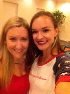 Hannah Bethel and Patrice Whiffen